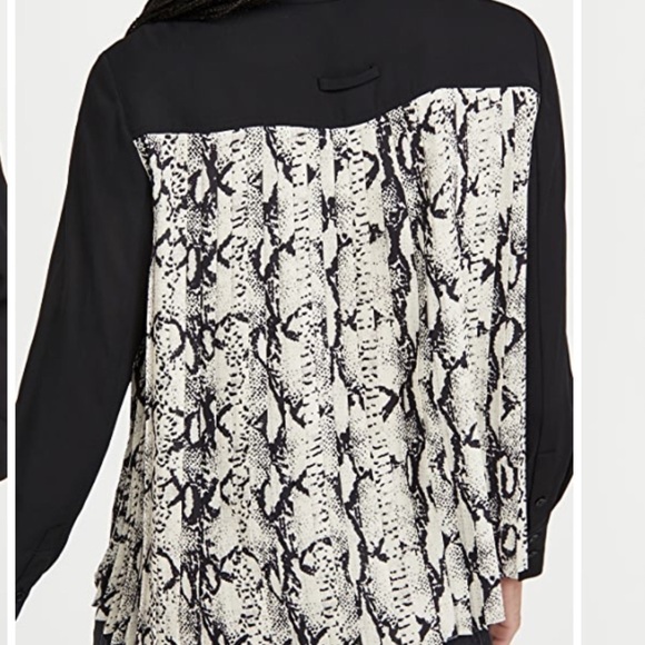 Jason Wu Pleated Back Shirt - Picture 2 of 8